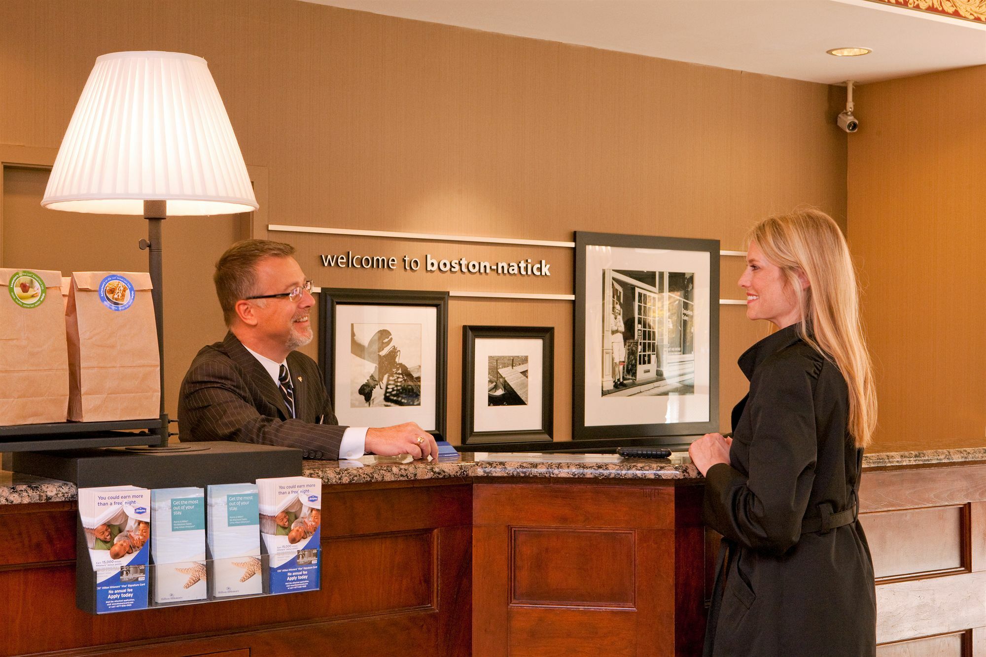 Hampton Inn Boston-Natick Interiør bilde